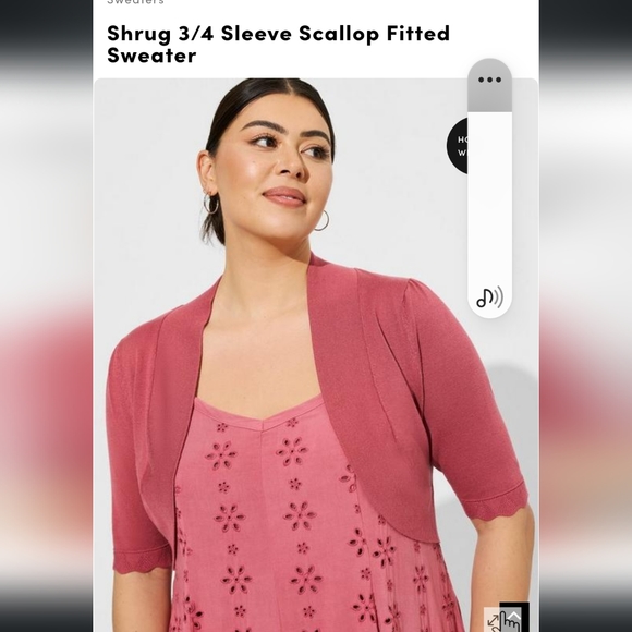 Torrid Shrug Size 3X - Picture 1 of 3